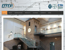 Tablet Screenshot of effevi.net